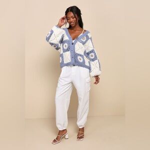 NWT MYRIAM DIASY CROCHET (IVORY SKY) - SADIE X SAGE